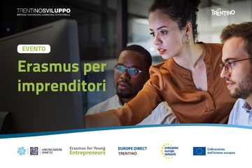 Erasmus per nuovi imprenditori - Evento informativo di Trentino Sviluppo