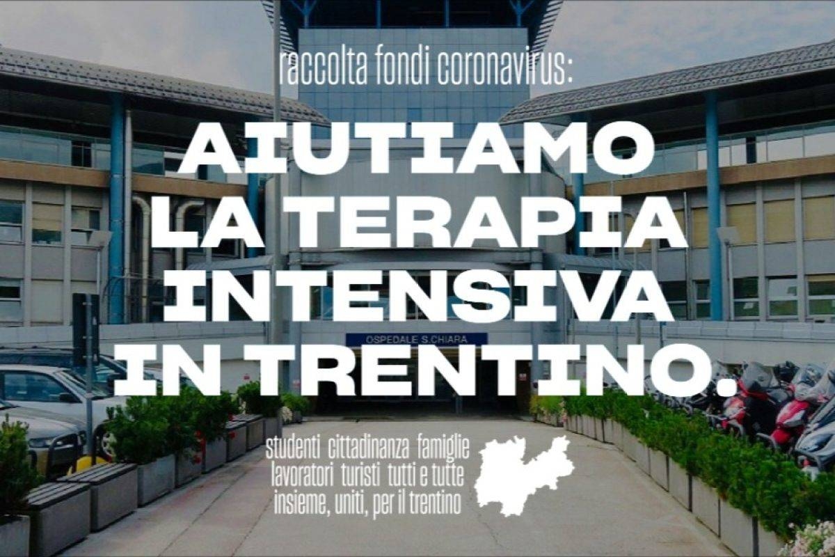Immagine: Aiutiamo la terapia intensiva in Trentino