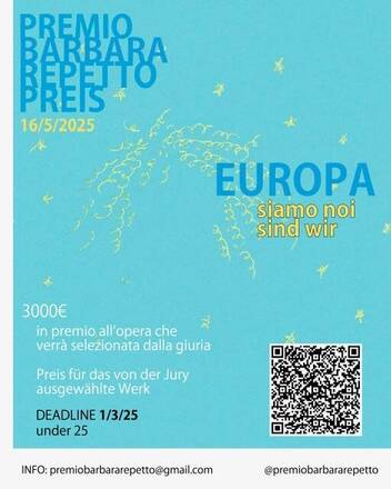 Premio “L’Europa siamo noi”: 3.000€ per giovani under 25