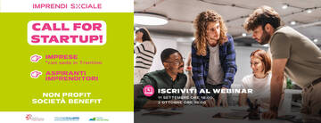 Partecipa a ImprendiSociale! Crea la tua StartUp nel sociale