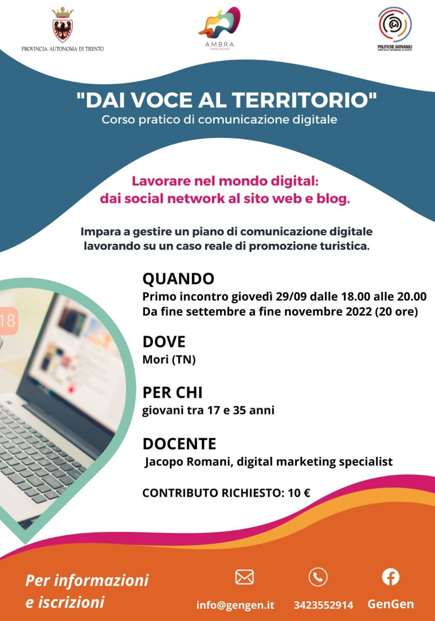 Immagine: Dai voce al territorio
