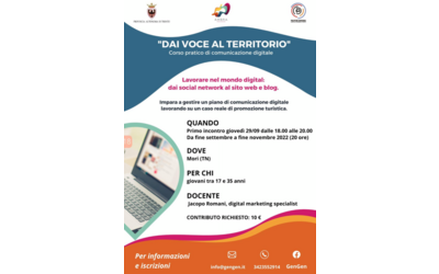 Immagine: Dai voce al territorio