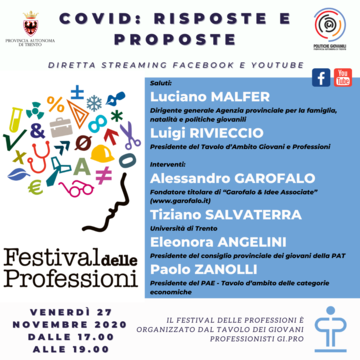 9a edizione del Festival delle Professioni
