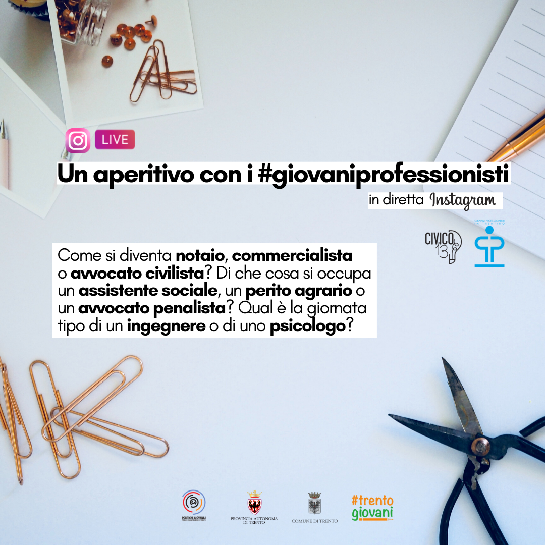Immagine: #giovaniprofessionisti