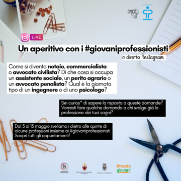 Un aperitivo con i #GiovaniProfessionisti