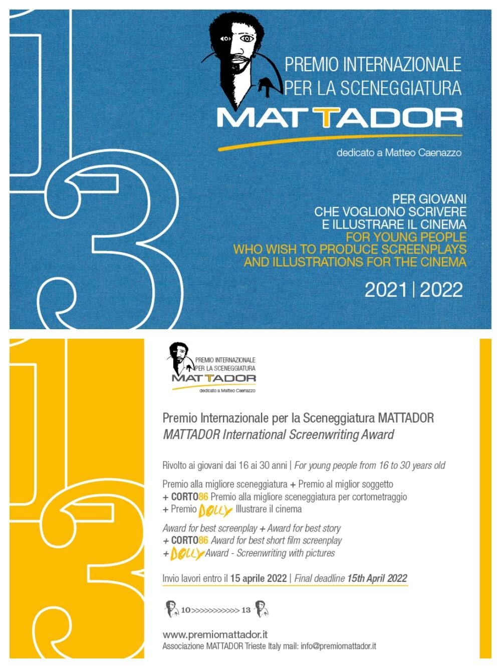 Immagine: MATTADOR 13 CARTOLINA 2021-22 (1)