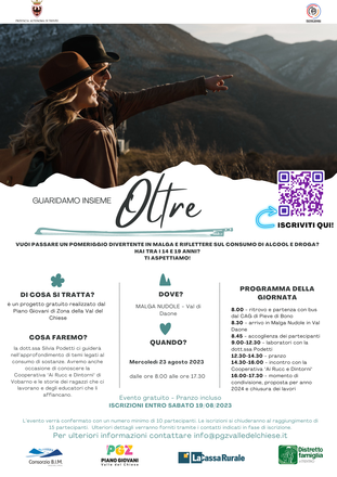 Guardiamo insieme OLTRE!