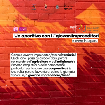 Un aperitivo con i #GiovaniImprenditori