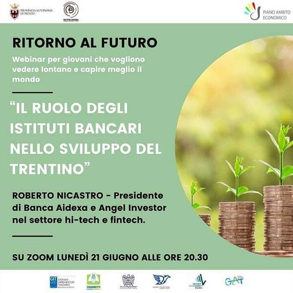 ”Il ruolo degli istituti bancari nello sviluppo del Trentino” | Webinar