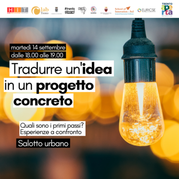 L'evento che trasforma le idee in progetti