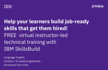 IBM SkillsBuild & SkillUp
